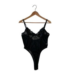 Black Lace Body Suit